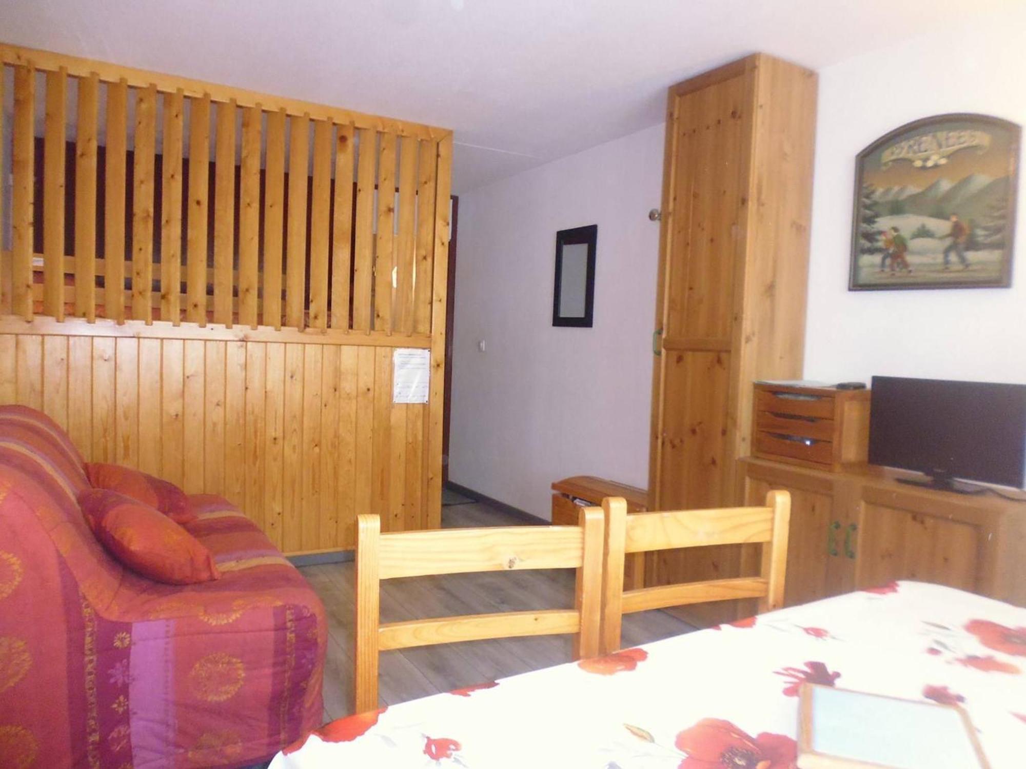 Studio Cabine 4 Pers Avec Balcon Face Aux Pistes - La Mongie - Fr-1-404-166 Ngoại thất bức ảnh